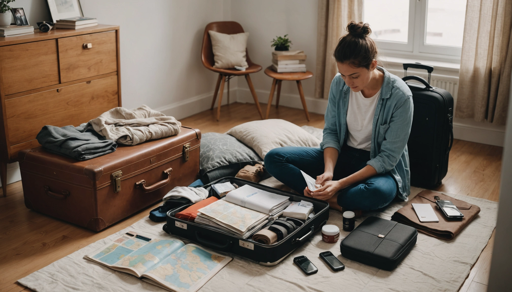 Comment préparer un voyage