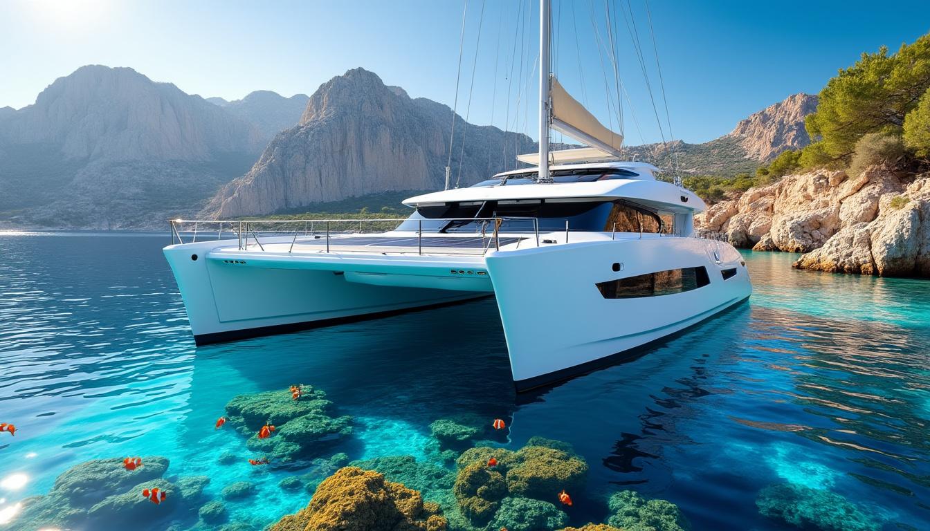 partez en excursion en catamaran en crète et explorez les plus beaux sites marins, entre eaux turquoise et paysages à couper le souffle. une aventure maritime inoubliable vous attend !